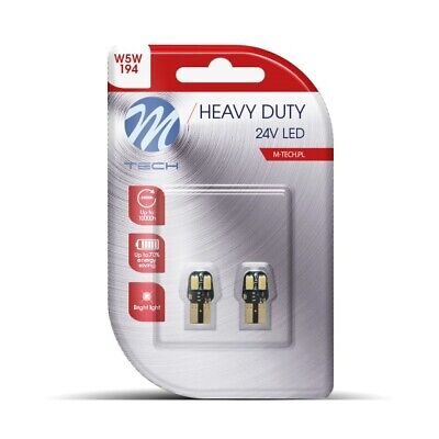 Blister LB9806W - W5W Canbus 4xSMD5630 24V White