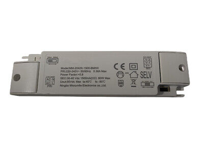 Led Driver CC 60W 1500mA o 30W 750mA 30V-40VDC Alimentatore Corrente Costante