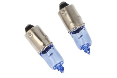 COPPIA Lampada Lampadina Luce H10W (BA9s) 12V 10W ALOGENA EFFETTO XENON Bianco