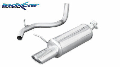 GOLF 4 1.9 TDi 110cv 1997-2002 Posteriore uscita singola ovale 120x80 mm