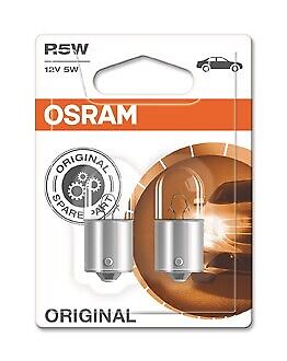 LOTTO DI 10 PEZZI OSRAM Orginal 5007 BA15s 12V 5W R5W