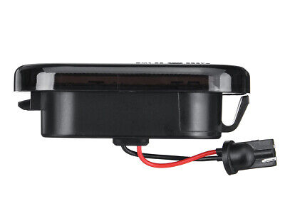 Kit Freccia Laterale a Led Side Marker Lente Nero Fume Luce Bianco PerGolf 3