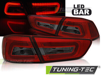 MITSUBISHI LANCER 8 BERLINA 08-11 BARRA LED ROSSO FUME'