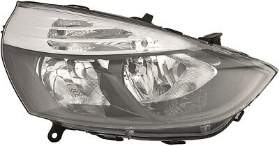 Faro anteriore dx CLIO 13-10.16 nero TYC H7+H1 motor reg el 260103127R