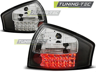 FANALI POSTERIORI A LED NERI per A6 05.97-05.04