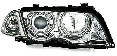 CCFL Angel Eyes Fari per E46 Cromati
