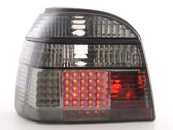 Coppia Fari Fanali Posteriori Tuning LED Golf 3 (1HXO) 92-97 nero