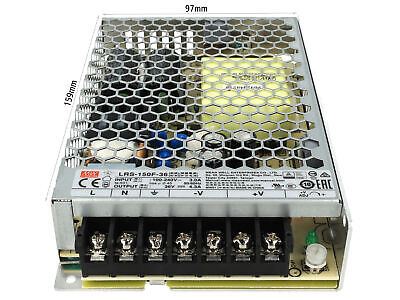 Alimentatore MeanWell CV Trasformatore DC 36V 150W LRS-150F-36 Trasforma Da AC