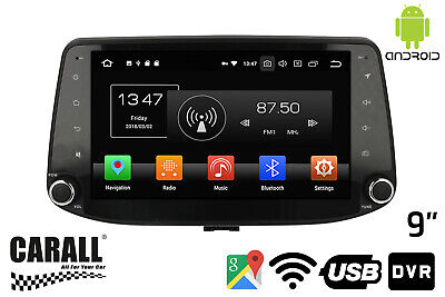 Autoradio Android 8.0 I30 2017 GPS DVD USB SD WI-FI Bluetooth Navigator