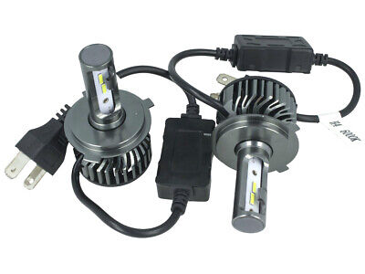 Kit Full Led Cob H4 26W Reale Bi-Led 12V Con Ventola Raffrenddamento Silenziosa