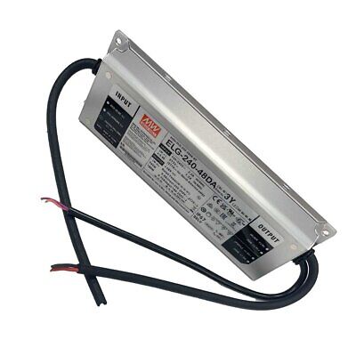 MeanWell ELG-240-48DA-3Y Alimentatore IP67 200W 48V 5A Input 220V e 110V