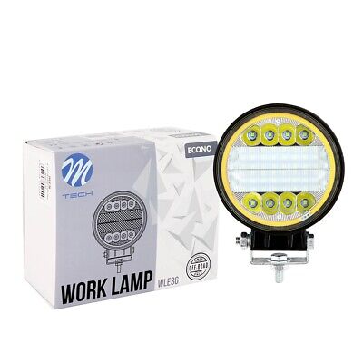 Faro di Lavoro M-TECH ECONO 4" 38xSMD3030 + Halo - Round 38W 10-30V Spot