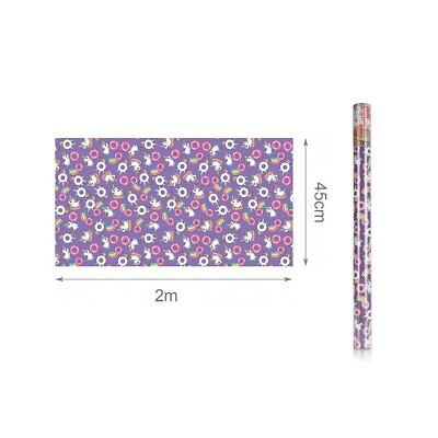 6 Rotoli Carta Adesive Per Mobili 45X200cm Colorati con Disegni da Parati