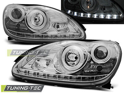 FARI DAYLIGHT CROMATI per W220 S-KLASA 09.98-05.05