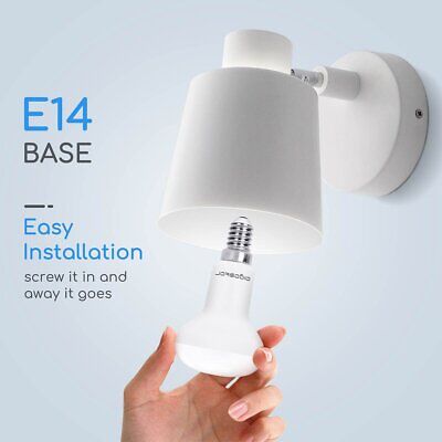 Lampadina LED E14 7W R50 Luce Bianca Fredda 6400k 610 Lumens Angolo a Fascio