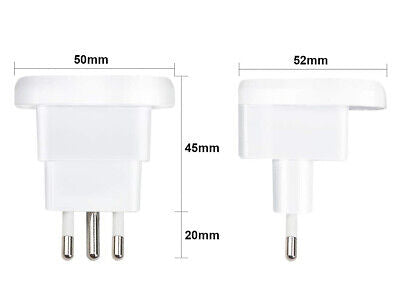 Convertitore Adattatore Da Spina Italiana 10A 2P+T A Presa UK USA AUS CN