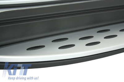 Coppia pedane predellini laterali GLC X253 2015-> ABS e Alluminio