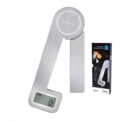 Bilancia da Cucina Digitale Pieghevole, Touch Control Capacit&agrave; 5KG,