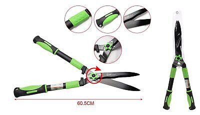 Cesoia per Siepi 61cm Tagliasiepi Manuale Leggera e Potente Forbice da Potatura