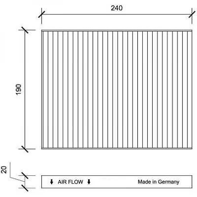 Filtro abitacolo antipolline B-MAX ECOSPORT FIESTA