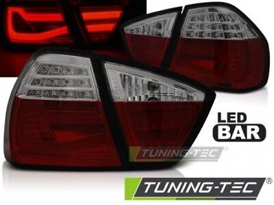 Coppia fari fanali posteriori TUNING Serie3 E90 05-08 LED rosso\fume BERLINA