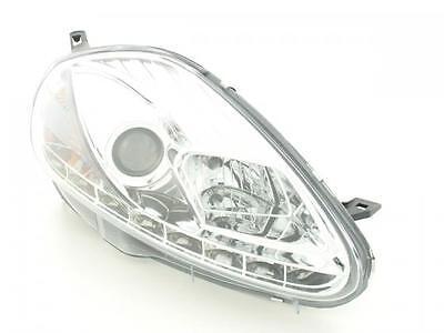 Daylight headlight fit for Grande Punto (Typ 199) Yr. 08- chrome
