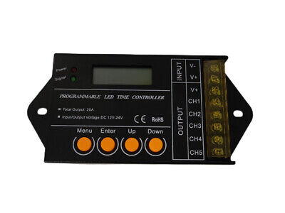 Centralina Led Timer Alba Tramonto Programmabile Time Controller Per Acquari