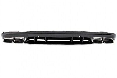 Diffusore paraurti posteriore e codolini Tuning Classe C W205 S205 2014-2020