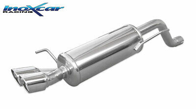 1.4 T-JET 155cv 07-- Diam.. 60 maggiorato Posteriore uscita 2 x diam. 80 X-RACE