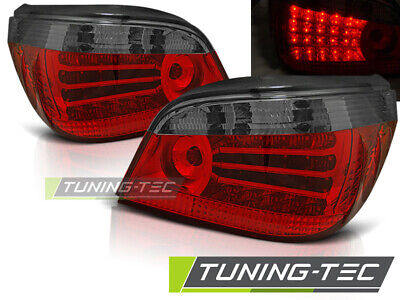 LED TAIL LIGHTS RED SMOKE fits E60 07.03-07