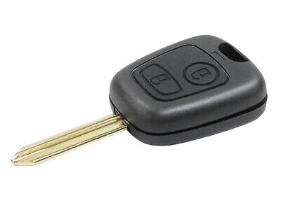 Guscio Chiave Telecomando 2 Tasti Con Lama SX9 Batteria Su Circuito Senza