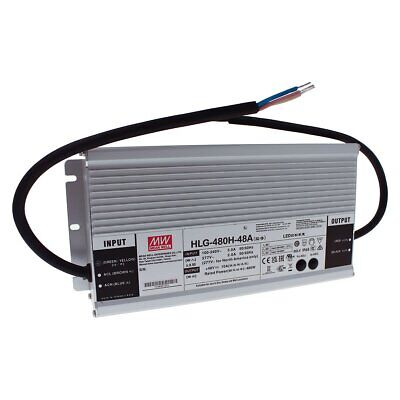 <p>MeanWell HLG-480H-48A Alimentatore IP67 480W 48V 10A Input 220V e 110V </p>