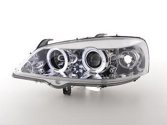 Coppia Fari Fanali Anteriori Tuning G 98-03 cromato