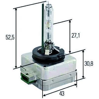 Lampada XENON D3S, universale