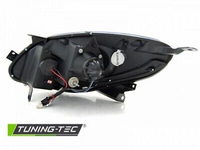 Coppia fari fanali anteriori TUNING dayline led TWINGO 2007-2011 neri H1+H1