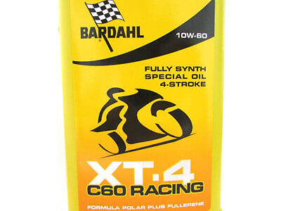 BARDAHL XT-4 C60 Racing 10W60 Lubrificanti Olio Motore Moto 4 Tempi Per