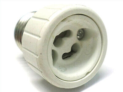 2 PZ Convertitore Adattatore Portalampada Per Lampada Attacco Da E27 A GU10 <p