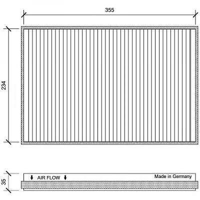 Filtro abitacolo antipolline 906 CRAFTER
