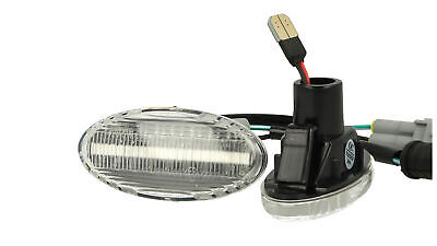 Kit Freccia Laterale a Led Side Marker Dinamica Lente Trasparente 2 3 5