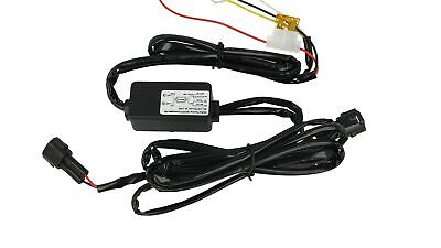 Cablaggio Rele Con Fusibile Per Luci Diurne Led DRLs 12V 24V 5X2W Compatibile C