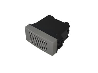 ETTROIT Suoneria Bronzo 12V 6A Colore Grigio Compatibile Con Bticino Living