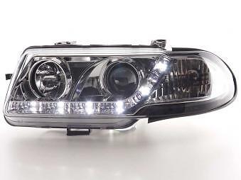 Coppia Fari Fanali Anteriori Tuning Dayline Luci Diurne F 91-94 croma