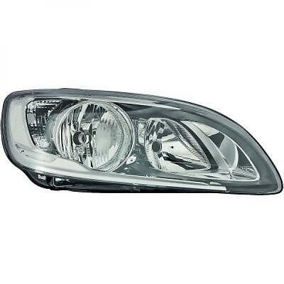 Faro fanale anteriore sinistro S60 V60 13- DEPO LED H7+H9 con motorino per
