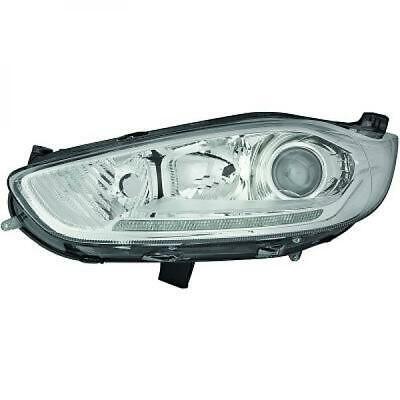 Faro anteriore sx FIESTA 12-17 diurna LED H7/H1 VISTEON motor reg el 179635