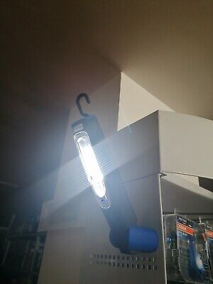 LAMPADA DI ISPEZIONE officina magnetica snodabile 15led osram + 1HP
