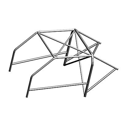 AB/105/202SH Roll bar per  GOLF 4 serie 5 porte >98 Punti: