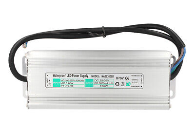 Led Driver CC Impermeabile IP67 3600mA 25-36VDC 120W Alimentatore Corrente