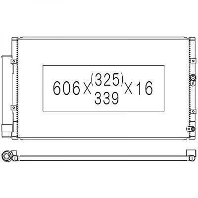 Condensatore clima BRZ 03/2012 2.0 GT 86 Coupe 2.0