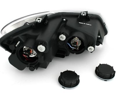 Coppia SET KIT Fari Fanali Anteriori Tuning Polo 6R 6C Neri 2009-2014 U-TYPE H7
