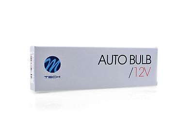 LOTTO DI 10 PEZZI Lampada alogena M-TECH BAY9s 12V/21W HY21W AMBER
